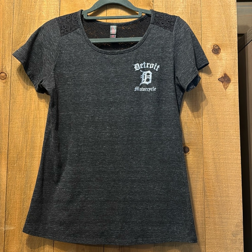 Detroit motorcycle T-shirt